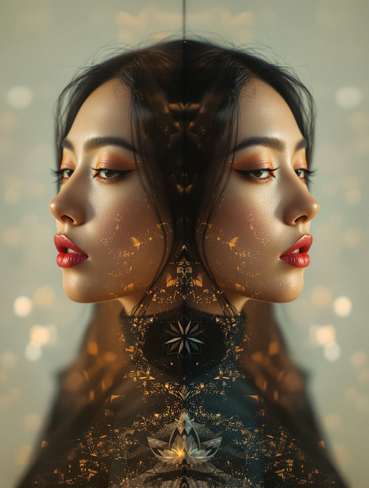 最新福利-MFStar-最新福利 - 镜面反射艺术写真